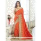 Orange Designer Traditional Saree