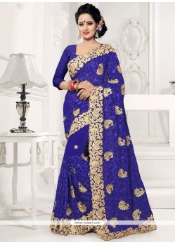 Embroidered Work Classic Saree