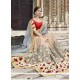 Faux Georgette Embroidered Work Designer Saree