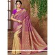 Purple Designer Traditional Saree