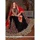 Black And Red Resham Work Lehenga Choli