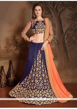 Art Silk Lace Work Lehenga Choli