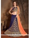 Art Silk Lace Work Lehenga Choli