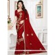 Maroon Classic Designer Saree