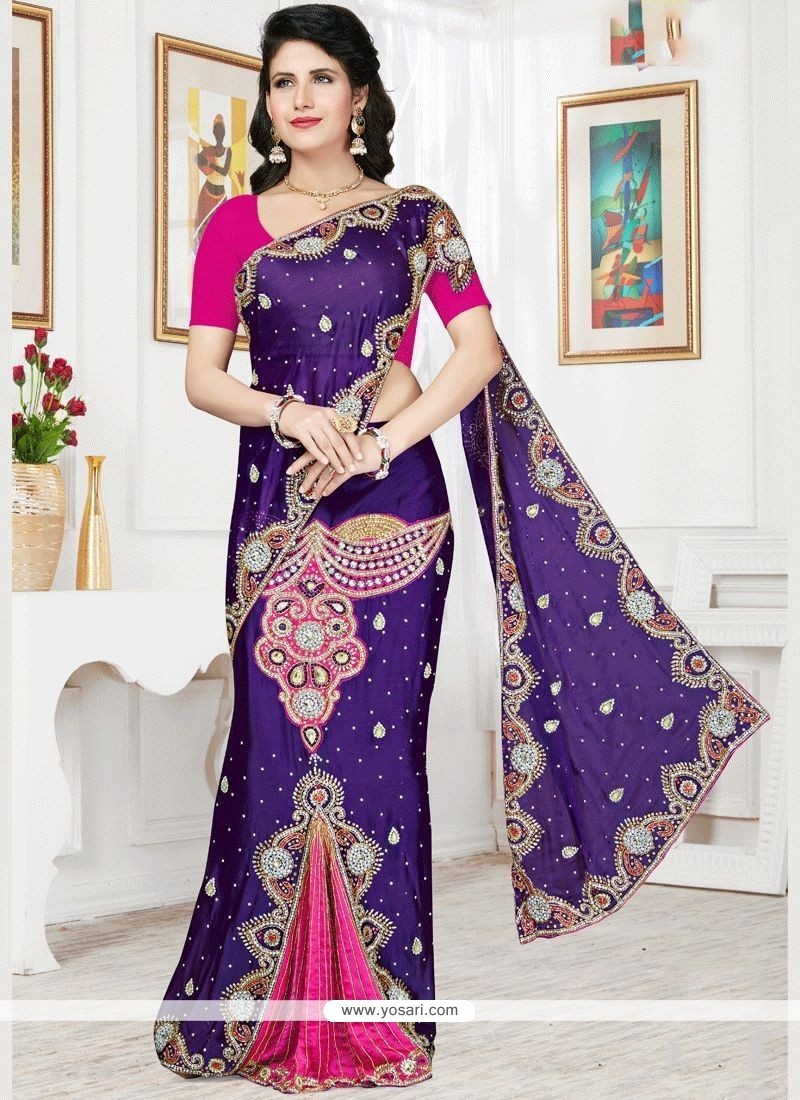Shriya Saran Lehenga Style Sarees - Saree Blouse Patterns