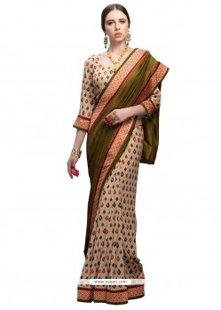 Art Silk Multi Colour Designer Saree