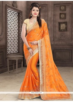 Faux Georgette Designer Saree