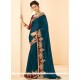 Teal Classic Designer Saree