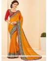 Chiffon Satin Classic Designer Saree