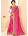 Fancy Fabric Embroidered Work Classic Designer Saree