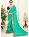 Art Silk Embroidered Work Designer Traditional Saree