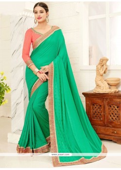 Embroidered Work Traditional Saree