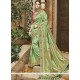 Green Weaving Work Art Silk Traditional Designer Saree