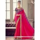 Patch Border Work Traditional Saree