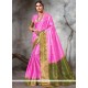 Pink Traditional Designer Saree