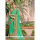 Resham Work Fancy Fabric Saree