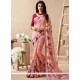 Faux Georgette Multi Colour Print Work Casual Saree