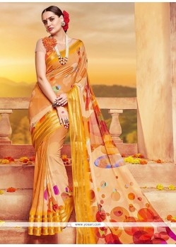 Print Work Printed Saree