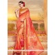 Faux Georgette Multi Colour Printed Saree