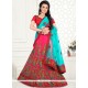 Patch Border Work Net Lehenga Choli