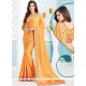 Patch Border Work Designer Traditional Saree