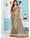 Grey Designer Traditional Saree