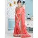 Art Silk Rose Pink Designer Traditional Saree