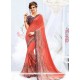 Weight Less Print Work Casual Saree