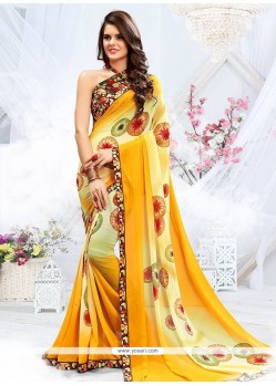 Print Work Weight Less Casual Saree