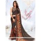 Multi Colour Print Work Weight Less Casual Saree