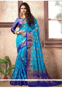 Weaving Work Traditional Designer Saree