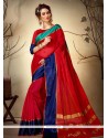 Woven Work Cotton Silk Casual Saree