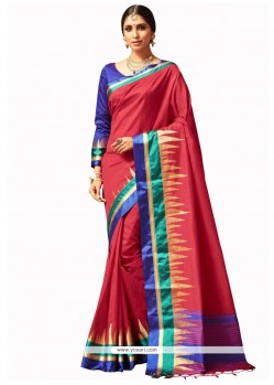 Red Traditional Saree