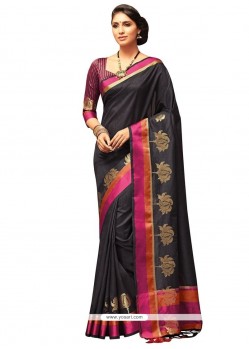 Art Silk Weaving Work Traditional Designer Saree