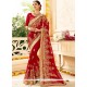 Red Classic Saree