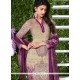 Purple Churidar Suit