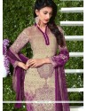 Purple Churidar Suit