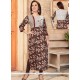 Cotton Print Work Party Wear Kurti