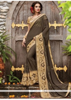 Embroidered Work Classic Designer Saree