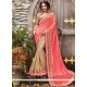 Banarasi Silk Resham Work Designer Half N Half Saree