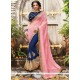 Patch Border Work Half N Half Saree