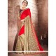 Net Patch Border Work Traditional Saree