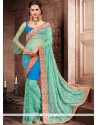 Embroidered Work Designer Traditional Saree