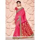 Patch Border Work Classic Designer Saree