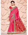 Patch Border Work Classic Designer Saree