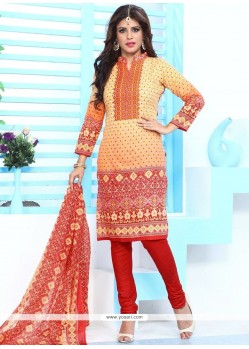 Cotton Churidar Suit