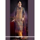 Multi Colour Digital Print Work Designer Palazzo Suit