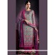 Tussar Silk Multi Colour Designer Palazzo Suit