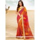 Multi Colour Faux Georgette Printed Saree