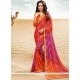 Multi Colour Printed Saree